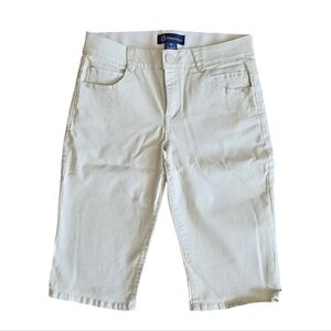 Democracy "Ab solution" Women's Bermuda Shorts | Flax | Size 6